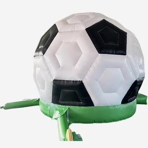 Gonfiabile a Forma di Pallone da Calcio per Giardino, Casa Gonfiabile per Bambini, Bouncer a Forma di Pallone da Calcio per Giochi all'Aperto - Product Image 4