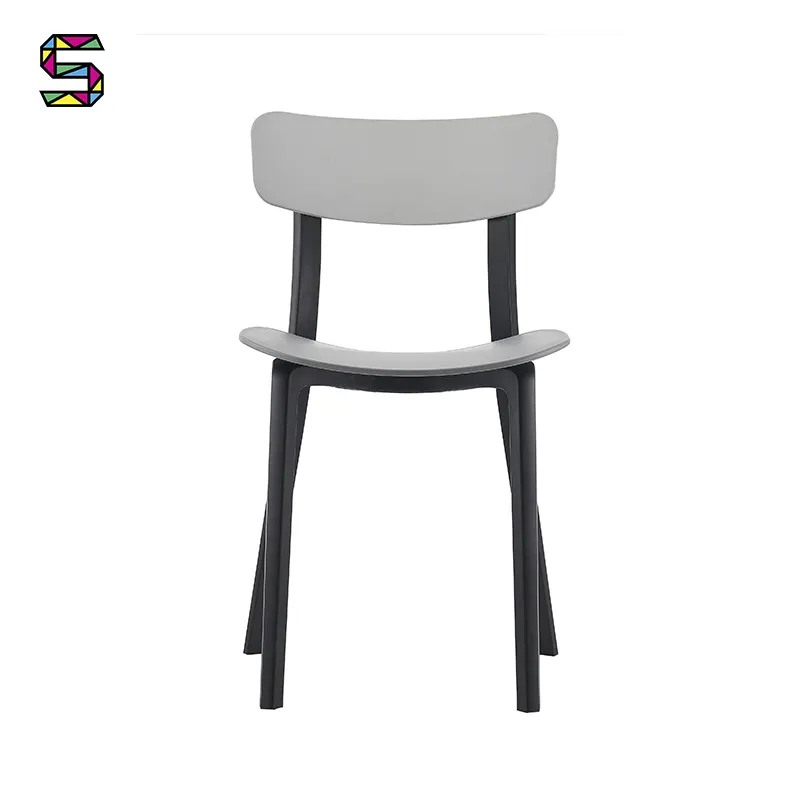 Vente en gros, meubles de salle à manger, café, chaises de salle à manger, chaise en plastique, PP-1412B