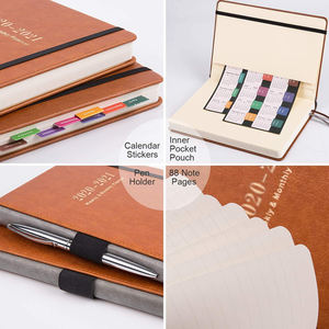 Agenda en cuir pour l'école primaire, agenda <span class=keywords><strong>2021</strong></span> personnalisé, organisateur de notebook, impression sur mesure, calendrier hebdomadaire - Product Image 4