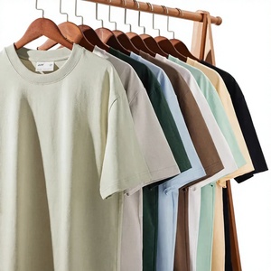 เสื้อยืดคอกลมแขนสั้นผู้ชาย ผ้าฝ้าย 100% สีพื้น ทรงปกติ สวมใส่สบาย ผ้าเจอร์ซีย์ถัก - Product Image 1
