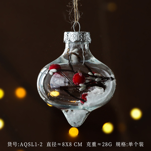 Árbol De Navidad Bola colgante para árbol De Navidad Decoración para árbol De Navidad Adornos de plástico Bola De Navidad - Product Image 2