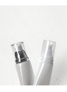 Custom Logo 50ml 50g White Empty <b>Vacuum</b> <b>Pump</b> Squeeze Tube Packaging Lotion Cosmetic Tube Liquid Foundation Lotion BB Cream Tube - Product Image 3