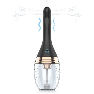 New Electric Water-Jet Vibrating Enema Device with 5-Hole <b>Spray</b> Anal <b>Cleaner</b> Adult Products ManufacturerFactory Direct Sales - Product Image 2