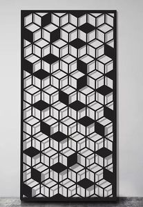 Pantalla decorativa de acero inoxidable para hotel de lujo - Product Image 3