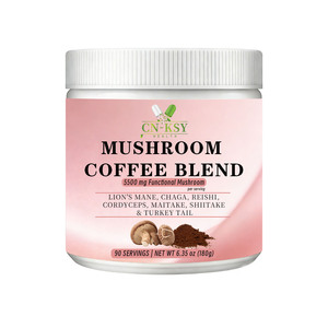 Poudre <span class=keywords><strong>de</strong></span> mélange <span class=keywords><strong>de</strong></span> café aux champignons en gros OEM ODM 5500mg, champignons fonctionnels avec Crinière <span class=keywords><strong>de</strong></span> <span class=keywords><strong>lion</strong></span> pour un meilleur sommeil - Product Image 1
