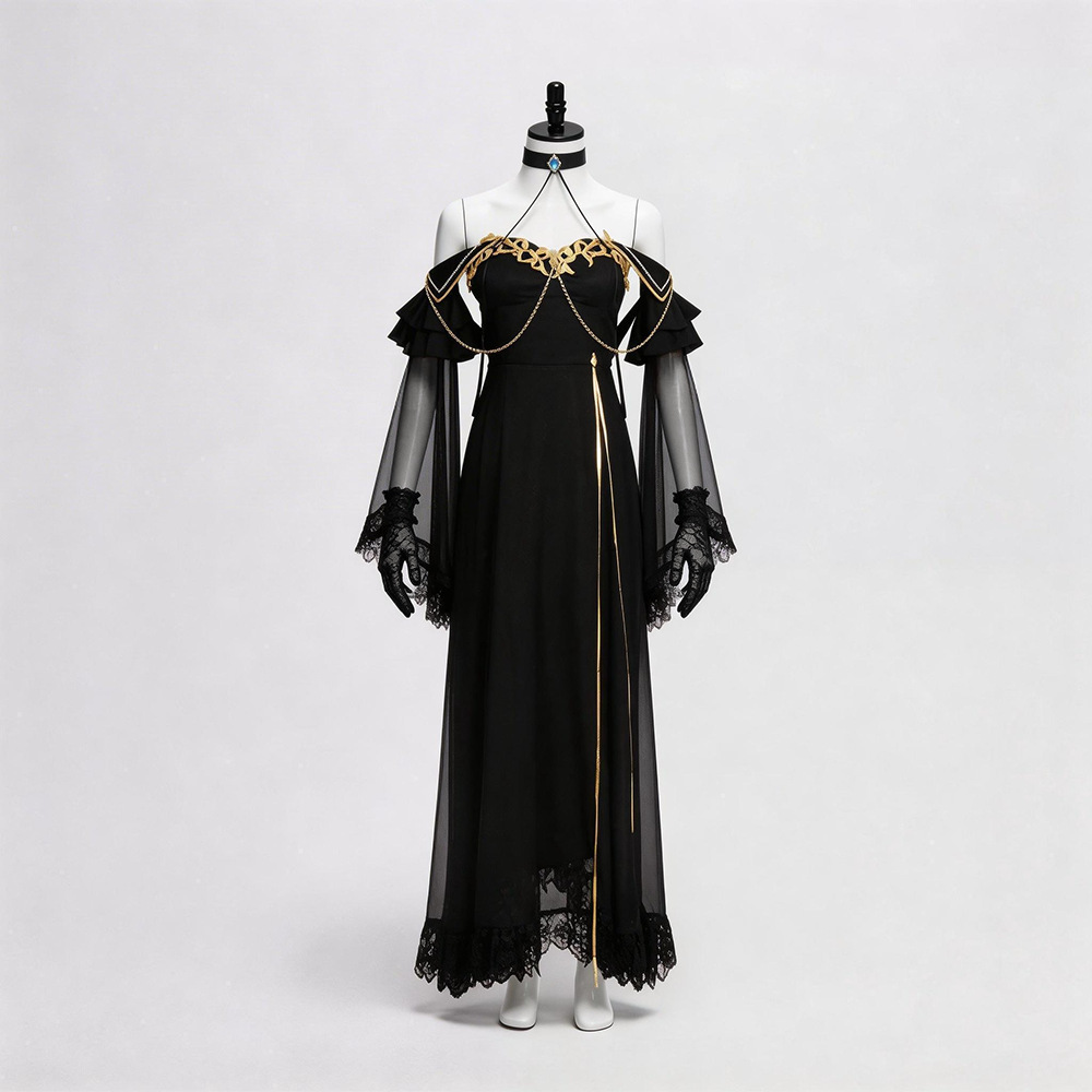 CC Black Dress Full Set