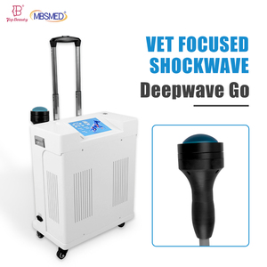 เครื่องช็อคเวฟแบบพกพา Deepwave Go สำหรับการรักษาด้วยคลื่นกระแทกแบบโฟกัสสำหรับม้า อุปกรณ์บำบัดด้วยคลื่นกระแทกสำหรับสัตว์เลี้ยงสำหรับสัตวแพทย์มืออาชีพ - Product Image 1