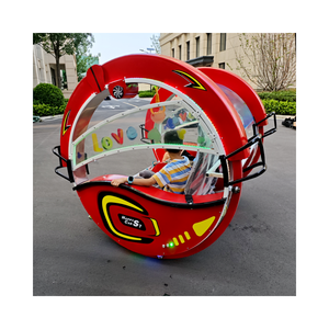 Voiture lumineuse carrée à roulettes, équipement d'amusement, voiture Leba, parking, minuterie, centre commercial, voiture joyeuse, double lumineuse, parent-enfant - Product Image 4