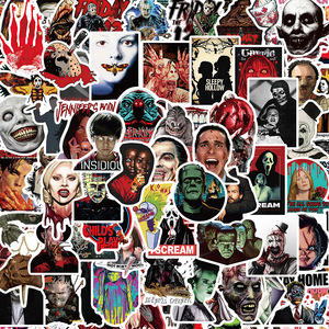 50 Pegatinas de Graffiti de Dibujos Animados, Impermeables, de PVC, Regalo de Halloween, Decoración de Paredes y Libros, Vinilo, Terroríficas, Geniales, Aterradoras - Product Image 4