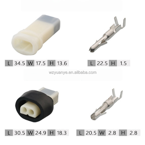 ขั้วต่อรถยนต์กันน้ำทนความร้อนสูง 2 ขา รุ่น 7229-3023 สำหรับรถบรรทุก รถบัส ไฟหน้าและไฟท้าย จัดส่งรวดเร็ว - Product Image 4