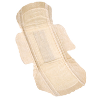 Serviettes hygiéniques jetables Qianye à marque privée, en bambou avec revêtement PE et anions, haute absorption pour la nuit, prix de gros