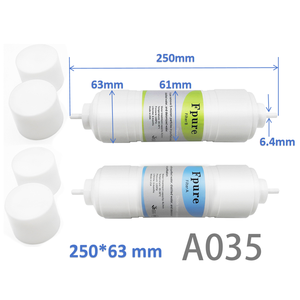 Filtre à eau pour machine laser à diode 808nm Fpure Filter a Filter B 4L/min Capacité de traitement de l'eau 120 PSI J01 Made in US - Product Image 2