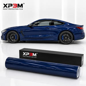 Film de protection de peinture (PPF) en vinyle TPU brillant OEM XP3M Neptune Blue 7,5 mil, auto-réparant, anti-rayures, anti-jaunissement, avec canaux de libération d'air - Product Image 1