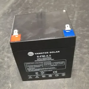 lead acid free maintenance 6v 4.5ah batteries