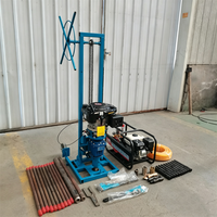 Foreuse hydraulique portable de 30 m pour puits d'eau, directement de l'usine, pour l'échantillonnage vertical et le forage de carottage