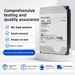 قرص صلب ميكانيكي هيليوم HC550 بسعة 12 تيرابايت - 18 تيرابايت للمراقبة على مستوى المؤسسات بواجهة SATA جديد - Product Image 3