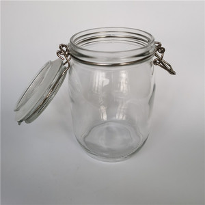 1000ml 1L Round Canister Coconut Flakes <strong>Jar</strong> Coconut Oil <strong>Laundry</strong> <strong>Jars</strong> With Airtight Lid - Product Image 3