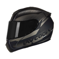 Casque intégral rétro japonais pour petits espaces, avec visière argentée, pour la conduite urbaine, casque de sécurité pour moto