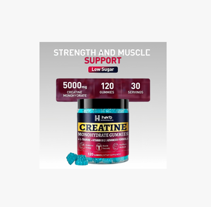 Gomitas para Desarrollo Muscular de Marca Privada Odm, Nutrición Deportiva, Suplemento de Creatina Monohidratada para Energía Post-Entrenamiento para Adultos - Product Image 1