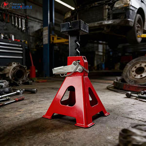 Cales de levage pour voitures de 3 tonnes avec double verrouillage + capuchon en caoutchouc, cales de levage à double verrouillage certifiées CE&GS, personnalisées - Product Image 2