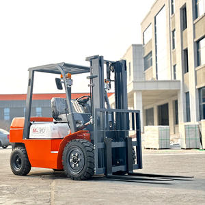 Montacargas de Bajo Precio, Montacargas Diésel de <span class=keywords><strong>3</strong></span> Toneladas, <span class=keywords><strong>3</strong></span>.5 Toneladas, con Certificación CE y EPA, con Posicionador de Horquillas y Desplazador Lateral, para Granja - Product Image 2