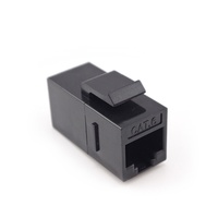 2U 48-Port Coupler Panel Patch Cat6 jaringan 1U 24-Port produk telekomunikasi