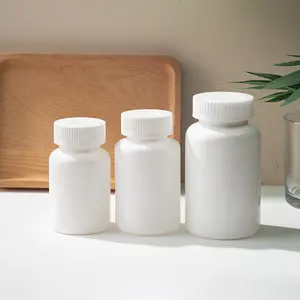 120 मिलीलीटर उच्च गुणवत्ता शुद्ध सफेद पीई प्लास्टिक दवा की बोतल स्वास्थ्य देखभाल गोली प्लास्टिक की बोतल प्लास्टिक की बोतलें दवा