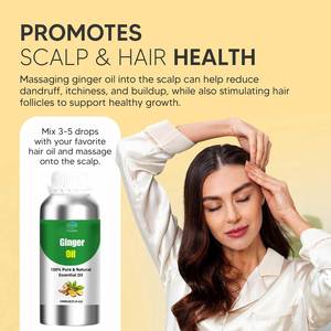 Huile Essentielle de Gingembre 100% Pure Qualité Cosmétique Extraite au CO2 pour Soins Capillaires et Corporels – Offre Spéciale - Product Image 2