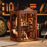 Kit de Manualidades en Miniatura, un Kit de Rincón de Lectura y Casa de Muñecas para Hacer Cerámica y Muebles en Miniatura