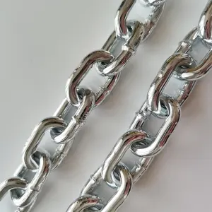 8MM Electro Galvanized Chain DIN766 Short Link Chain