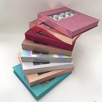 Cils de vison de marque propre emballage de cils de vison de marque privée livre de cils de vison 10 paires d'emballage de livre de cils