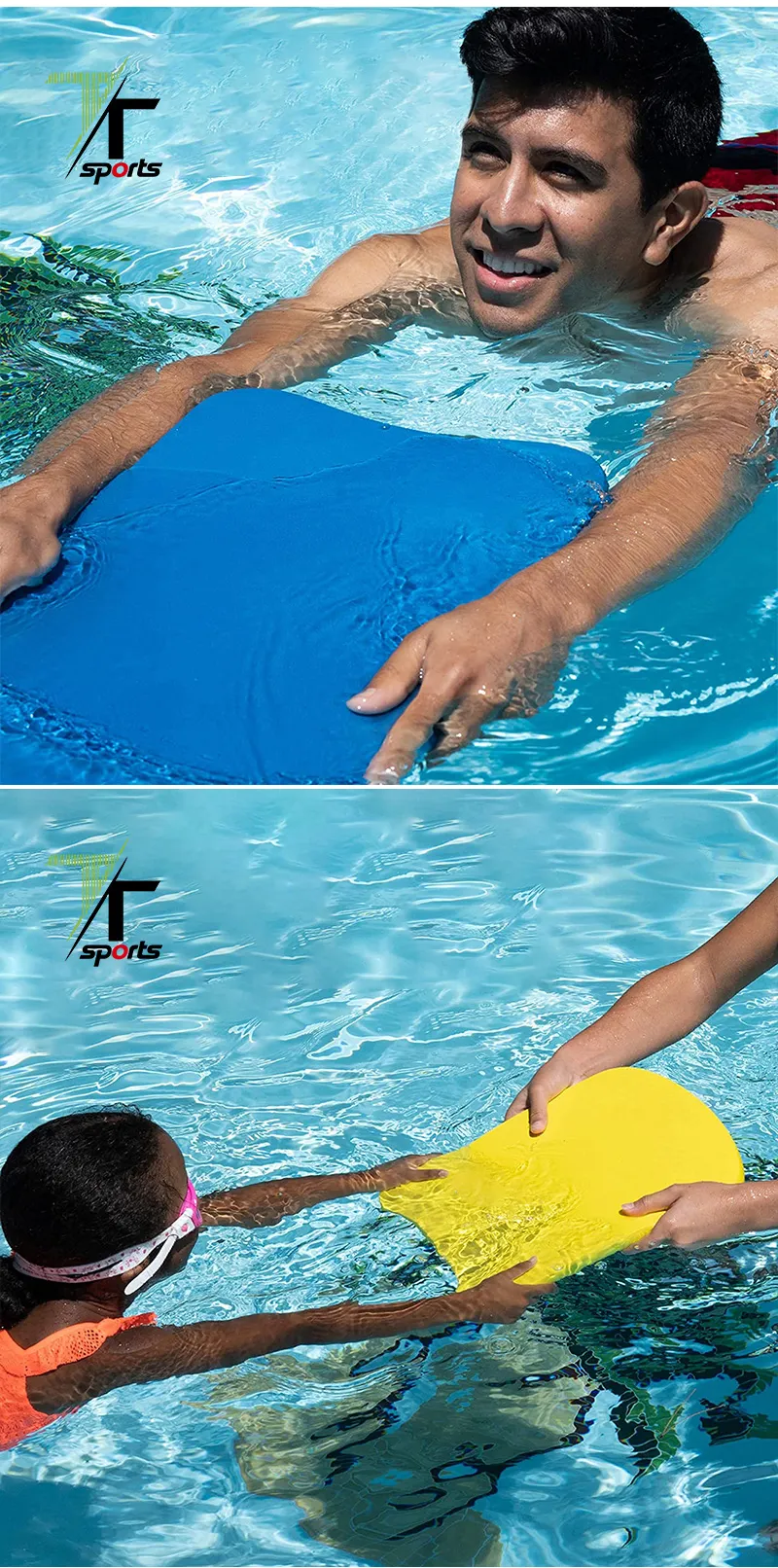 Custom Shape Swim Kick Board Floating Training Swimming Swim Kickboard