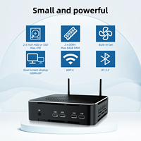 Harga Kompetitif Gemer Mini PC I5 I7 Dual DDR4 Hexa Core 8 Port USB Win 11 Komputer Gaming Industri Baru Desktop