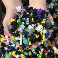 50 pièces/sac, 100 pièces, 500 pièces, clips automobiles, attaches en plastique, panneau de porte automobile, pare-chocs, clip de verrouillage de plancher pour GM Ford Toyota Honda