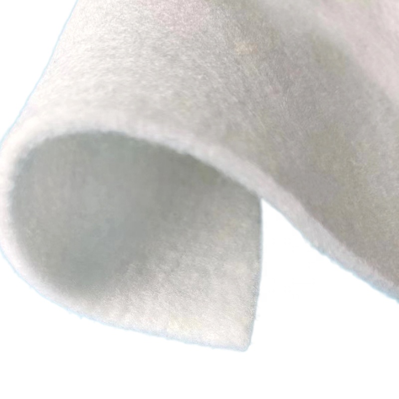 Hot Sale 2-3mm 20%Polyester 80%Viscose White Felt Baby Drool Towel Clothing Urine Pad Filled with Cotton Soft Lock Water