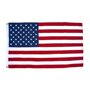 Amerikanische Flaggen 3x5 für außerhalb der USA US-Flagge Bestickte Sterne Langlebige Flaggen