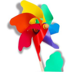 Jouet pour enfant <span class=keywords><strong>Moulin</strong></span> à <span class=keywords><strong>vent</strong></span> rotatif d'extérieur Petits moulinets <span class=keywords><strong>de</strong></span> patio Pelouse Jouets d'extérieur <span class=keywords><strong>Moulin</strong></span> à <span class=keywords><strong>vent</strong></span> <span class=keywords><strong>de</strong></span> <span class=keywords><strong>jardin</strong></span> pour enfants - Product Image 2