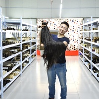 Échantillon Gratuit HaiYi Mèches de Cheveux Vierges Brésiliens en Vrai Vison, Cheveux Brésiliens Vierges à Cuticules Alignées