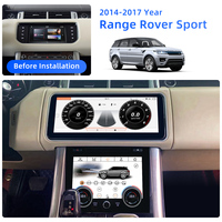 Autoradio Stéréo Voiture 12,3 Pouces avec GPS pour Land Range Rover Sport L494 2014-2017, Android avec Écran IPS, CarPlay et Android Auto
