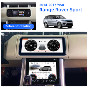 Radio Stereo mobil navigasi GPS 12.3 inci, Radio mobil navigasi GPS untuk Land Range Rover Sport L494 2014-2017 <span class=keywords><strong>Android</strong></span> dengan layar IPS layar CarPlay <span class=keywords><strong>Android</strong></span> Auto - Product Image 3
