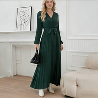 Robe plissée pour femme Miyake, nouvelle collection automne, haute qualité, style tendance, export, grande taille, robe longue