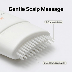 Strengthening and Nourishing Hair Repair Serum to Promote Hair Growth with Built-in Massage <b>Brush</b> - Product Image 5