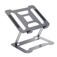 Support ergonomique réglable pour ordinateur portable en acier laminé à froid, avec inclinaison à 180 degrés et réglage en hauteur pour bureau