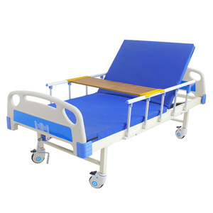 Dehui Single-Crank Nursing <b>Bed</b> 2000*900*530 With Guardrail For Patient Hospital Use - Product Image 1