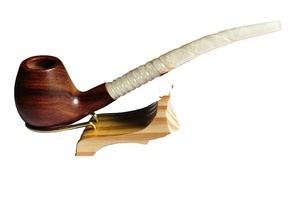 अपने लोगो के साथ लकड़ी धूम्रपान पाइप मर्द के serivce उपलब्ध - Product Image 3