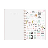 Impression de livres personnalisée, journal, planificateur, calendrier, enregistrements, catalogue, agenda quotidien, carnet de notes avec sangle élastique