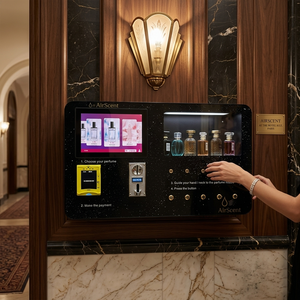 Máquina expendedora de perfumes de autoservicio económica JFP, quiosco automático de venta al por menor, alta eficiencia y fácil operación - Product Image 1