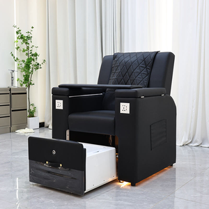 Electric Massage PU Leather Modern Design Pedicure <b>Chair</b> for Nail Salon Beauty Salon <b>Hand</b> Foot Care Eyelash Bathing Free Water - Product Image 3