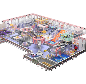 Centre de jeu familial certifié TUV Équipement de terrain de jeu intérieur personnalisé Château vilain pour enfants, agences de jeux souples en Chine - Product Image 3