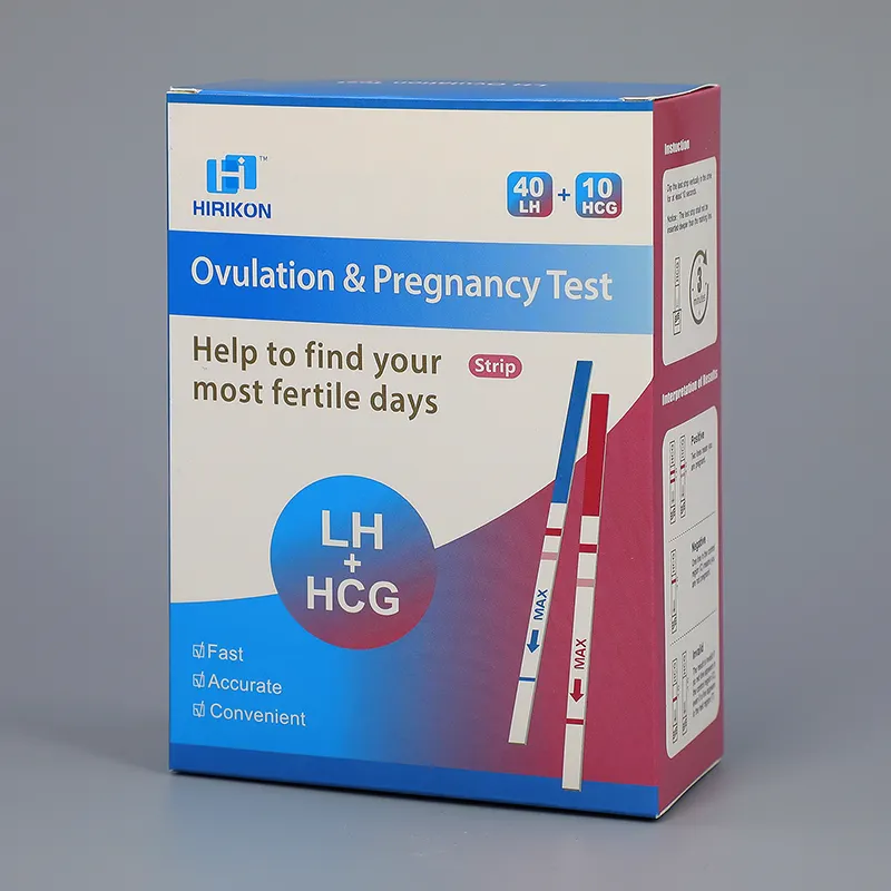 أفضل مبيعات عدة اختبار الحمل HCG LH علامة CE للاختبار بالبولون مع سعر المصنع للمنزل